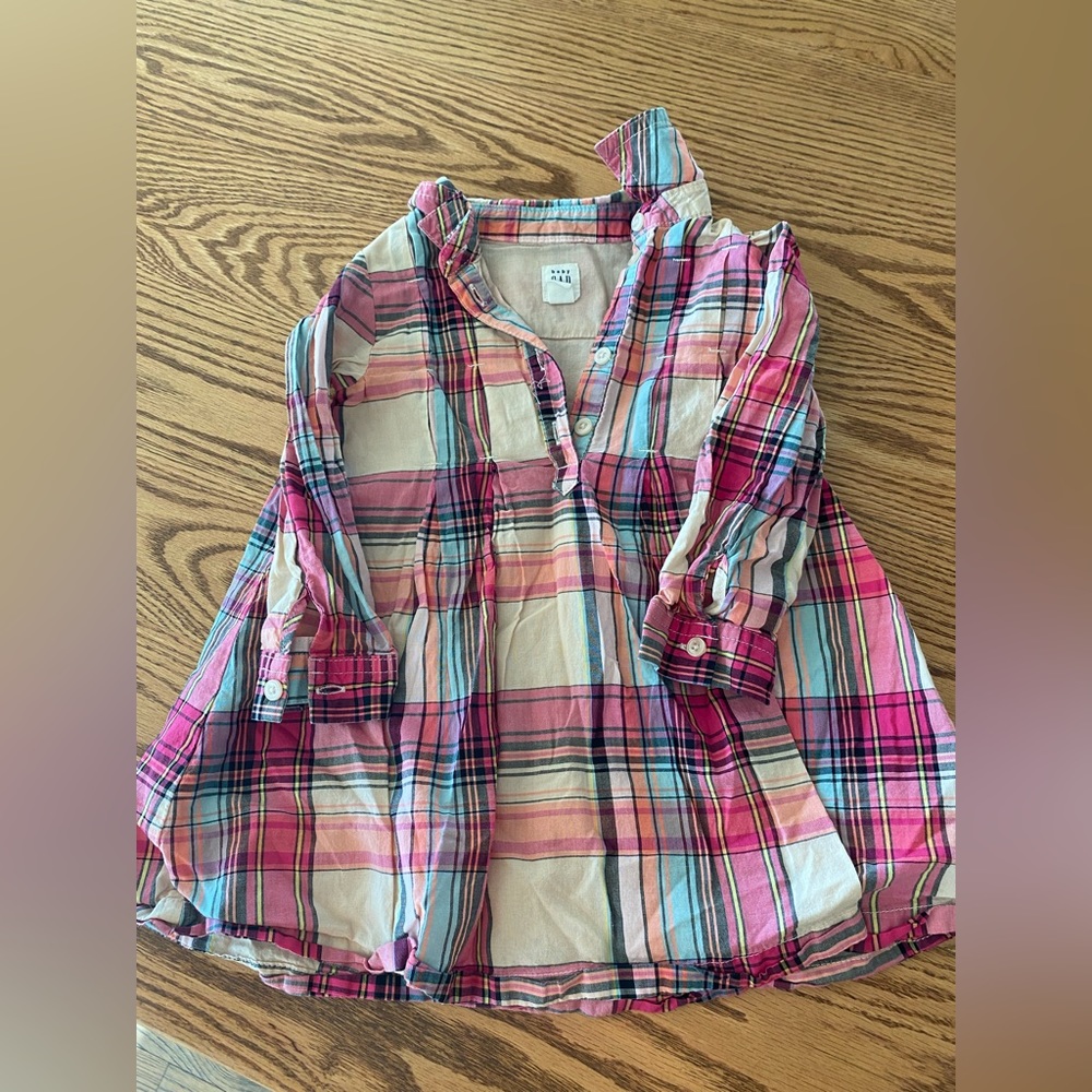 Gap. Plaid girls dress. 2T
